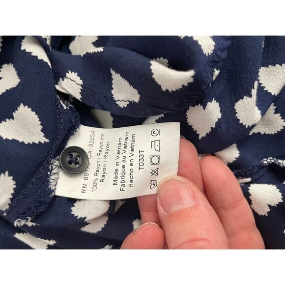 Anthropologie 11-1 Tylho Heart Tunic Top - Picture 8 of 8